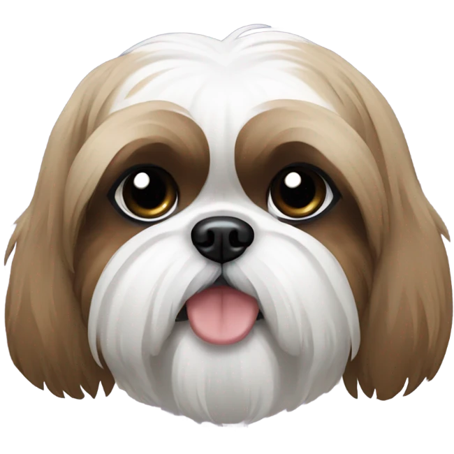 Shihtzu dog emoji
