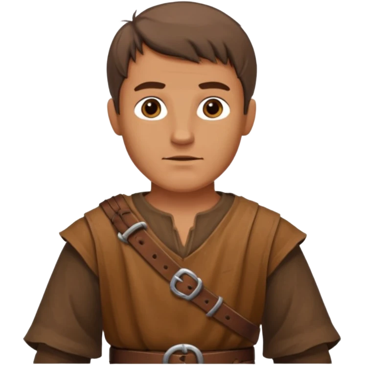 medieval man standing  emoji