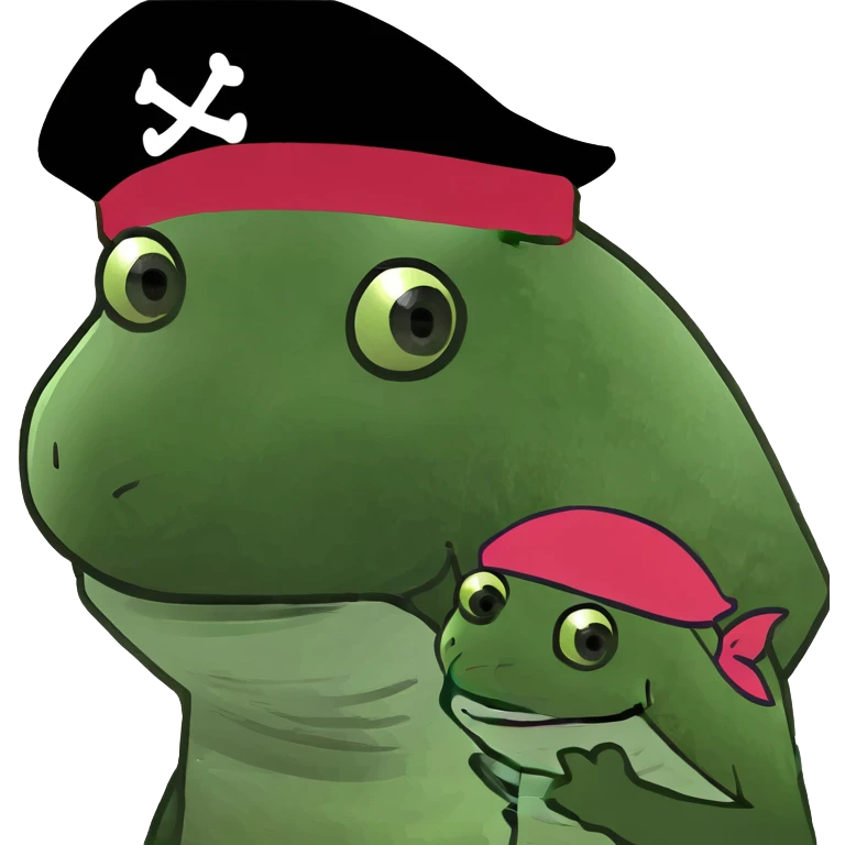 axolotl holding a fishy emoji