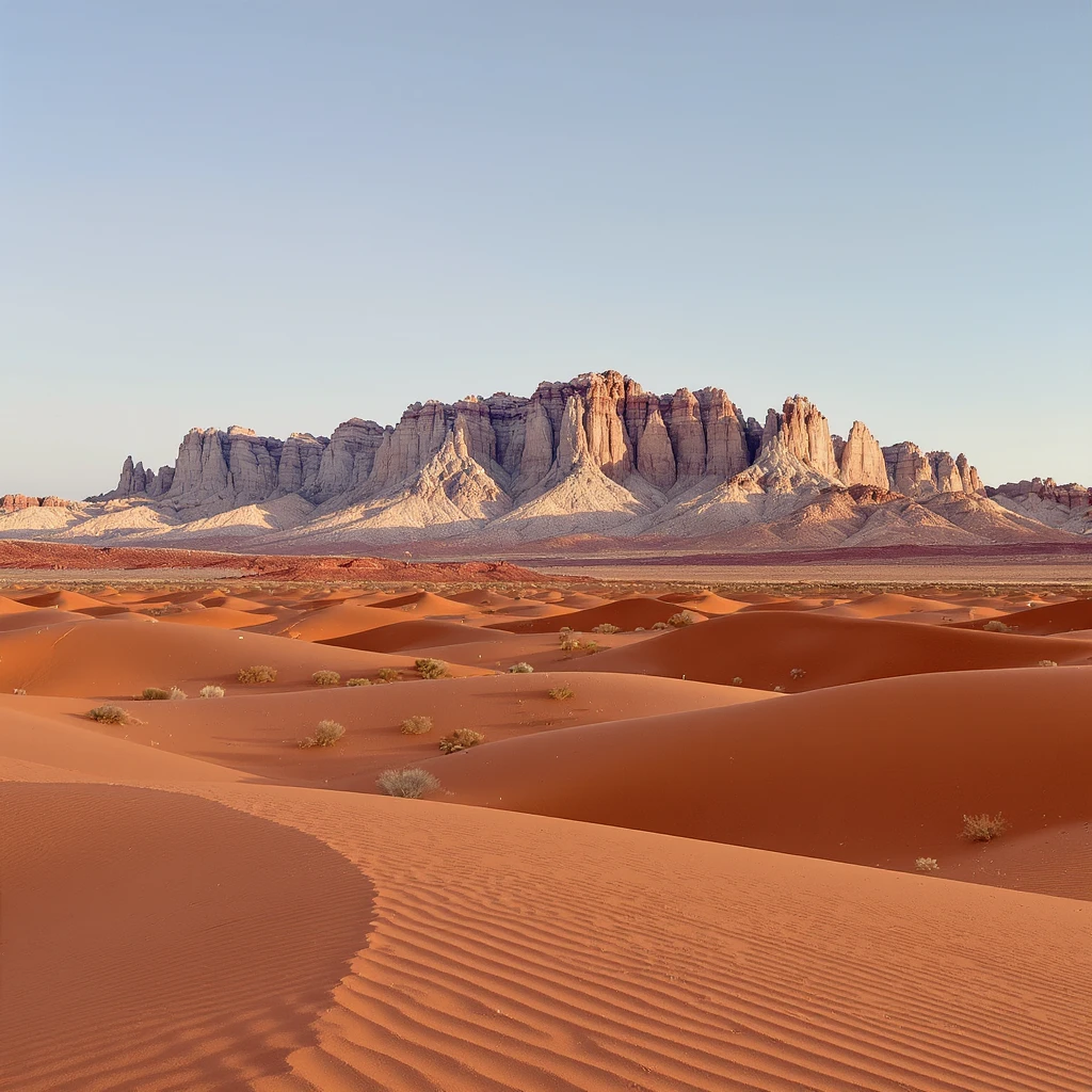 A modern desert mountain, wallpaper, modern emoji