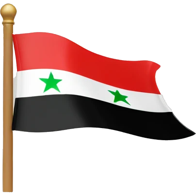 Independent Syria flag emoji