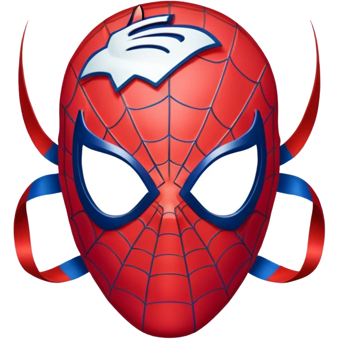 Spiderman mask emoji
