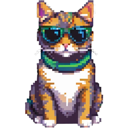 cat wearing sunglasses emoji