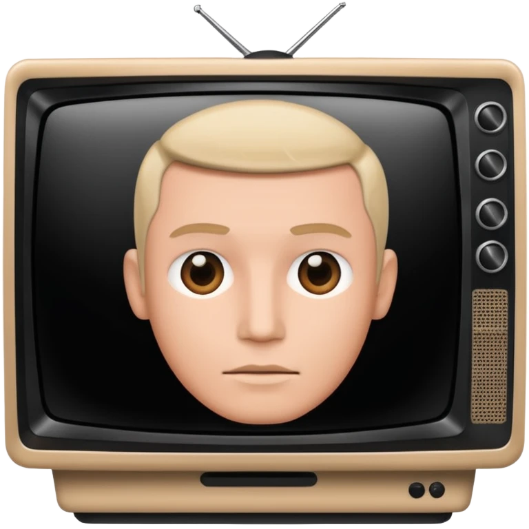 Large tv man emoji