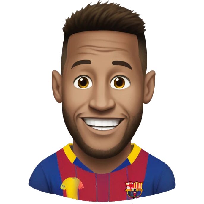 Messi have a baby Neymar emoji