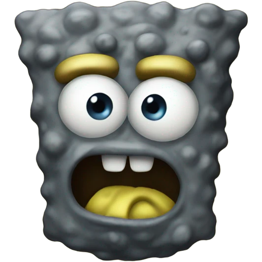 freaky SpongeBob emoji