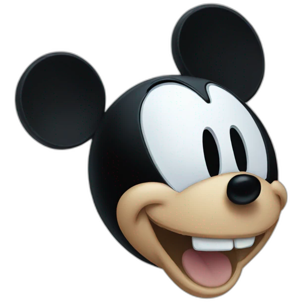 Mickey mouse horror emoji