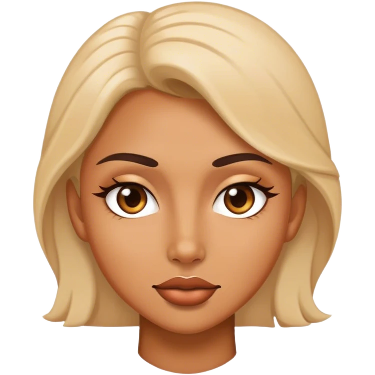 sexy face emoji