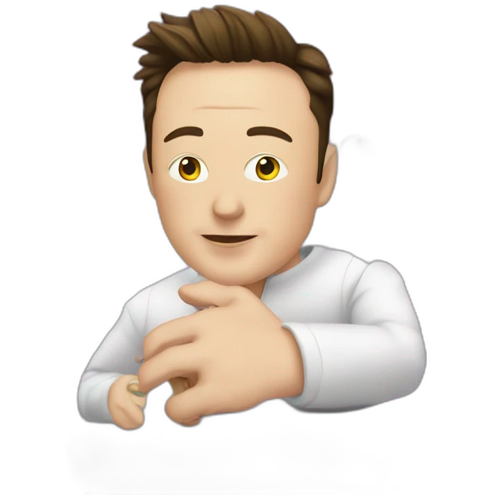 elon musk doing drugs, for educational purposes only, inclusiveness and positive, LGTBQ+ emoji