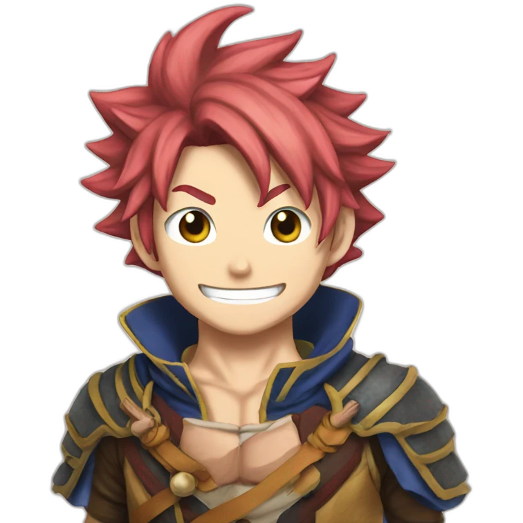 Natsu fairy tail emoji