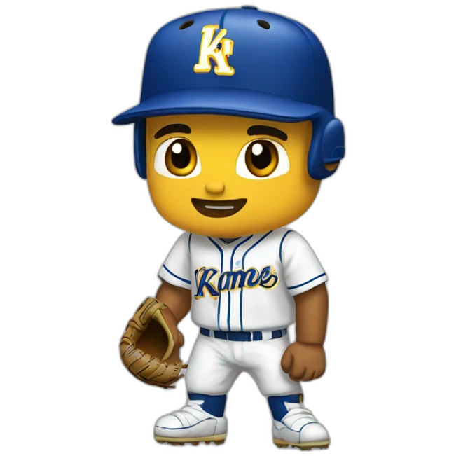 kamex baseball player emoji