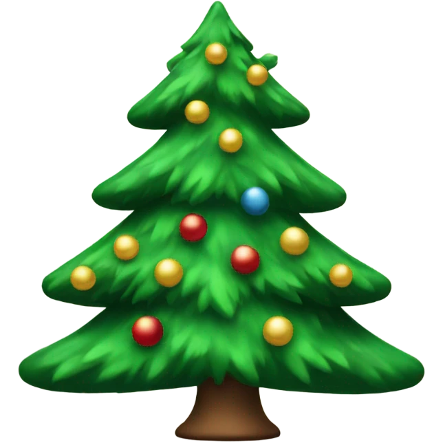 Christmas tree emoji