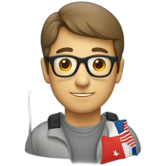 programmer and flag emoji