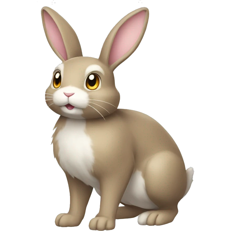 Bunny-Pokémon full body emoji