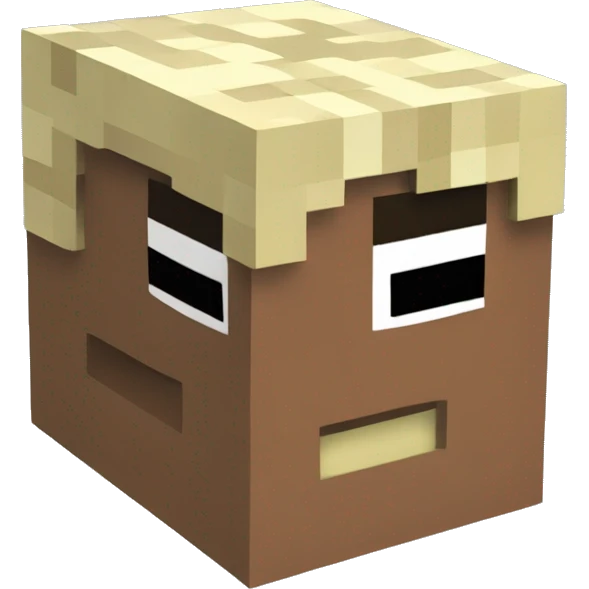 Blok trawy z Minecraft  emoji