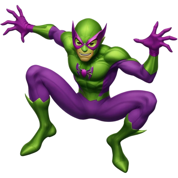 Green goblin's Spiderman  emoji