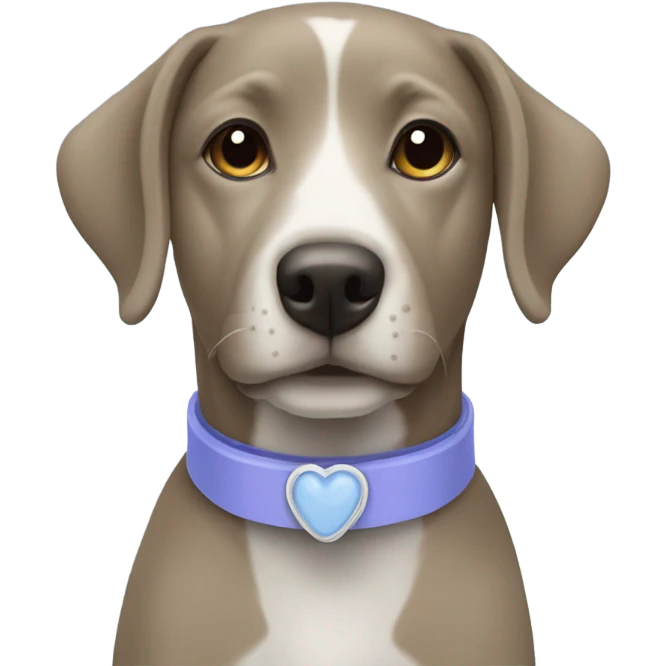 Periwinkle collar for dogs  emoji