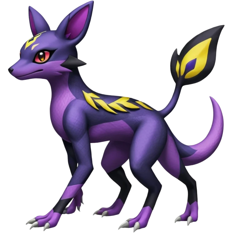 Salandit-Noibat-Umbreon-Silvally-fusion (full body) emoji