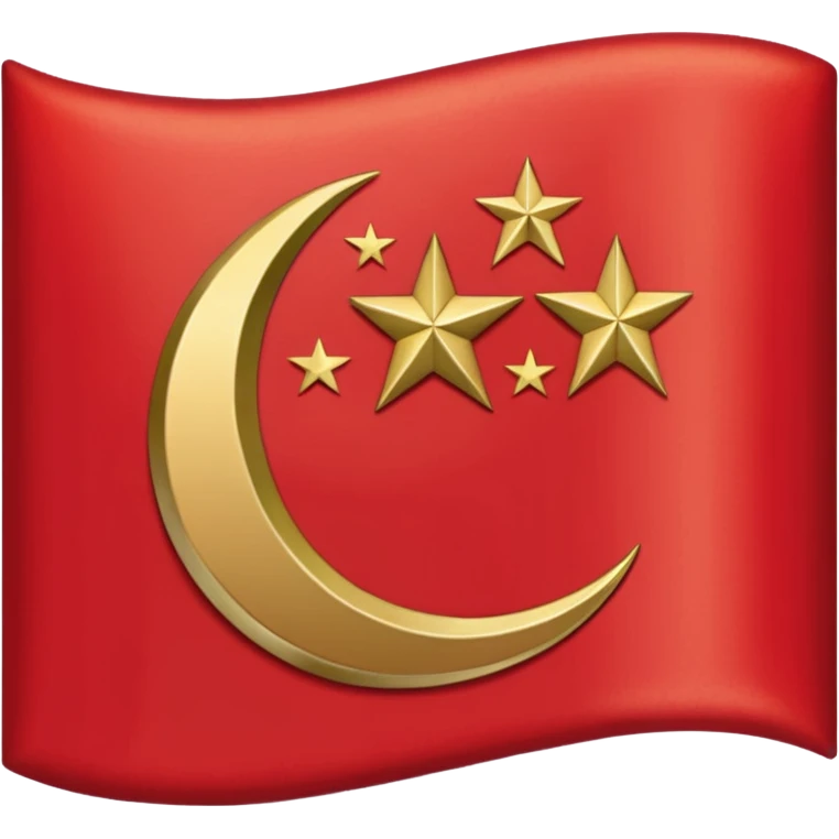 Osmanlı bayrağı emoji