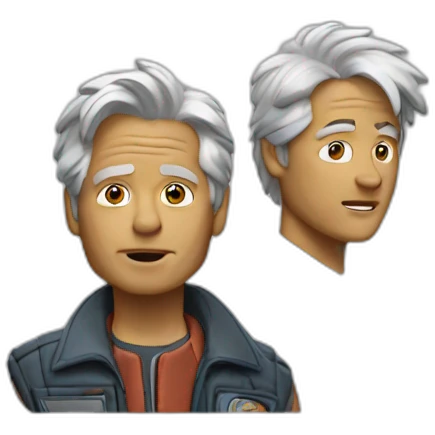 back to the future emoji