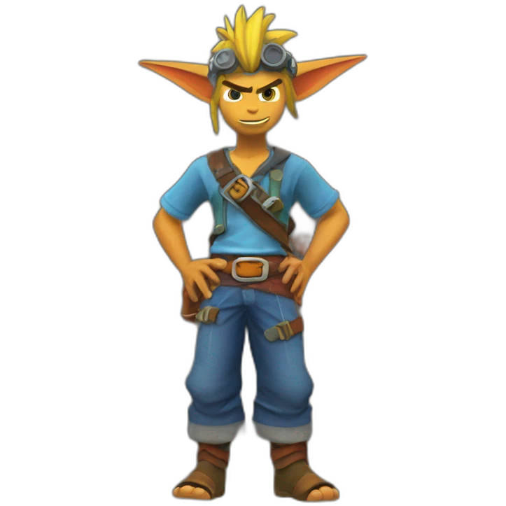 Jak and daxter videogame emoji