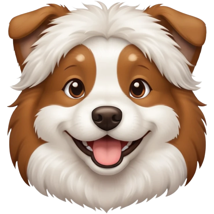 nice friendly dog emoji