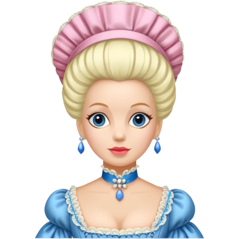 marie Antoinette fashion  emoji