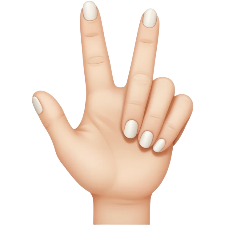 single finger emoji