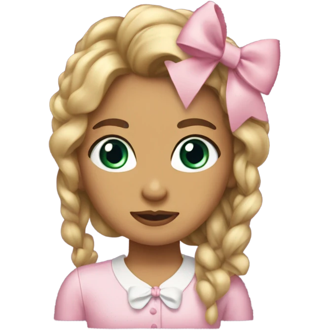 I’m just a girl with a bow emoji