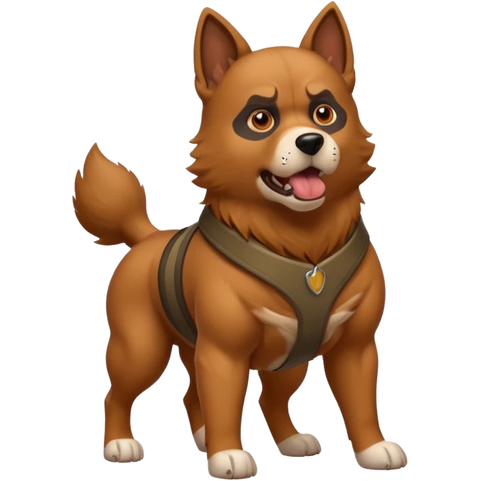 Attack dog emoji