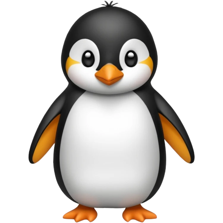 Pinguino con pillama emoji