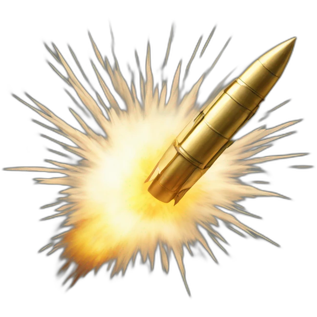Bullet storm emoji