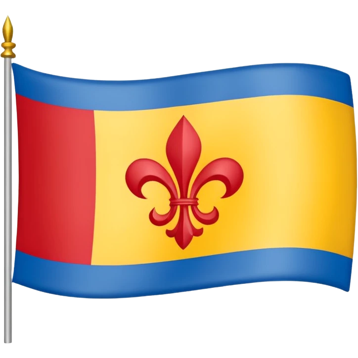 Drapeau de la région du Var 83 en France: composé de cette manière : 🟥🟥🟥🟥🟥🟥🟥
🟨🟨🔵🔵🔵🟨🟨
🟨🟨🔵⚜️🔵🟨🟨
🟨🟨🔵🔵🔵🟨🟨
🟨🟨🟨🟨🟨🟨🟨 emoji