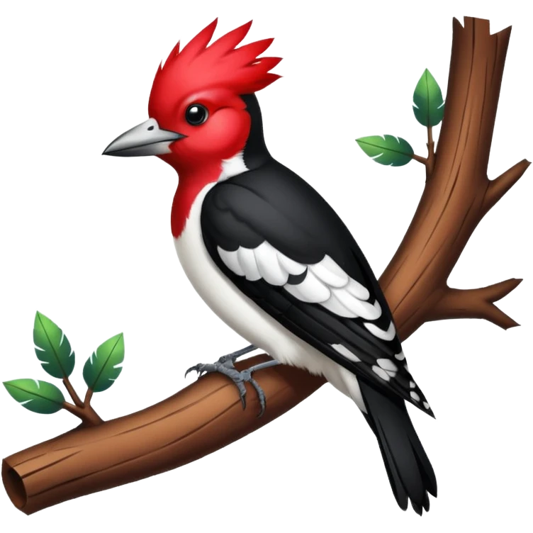 Red-headed woodpecker
 emoji