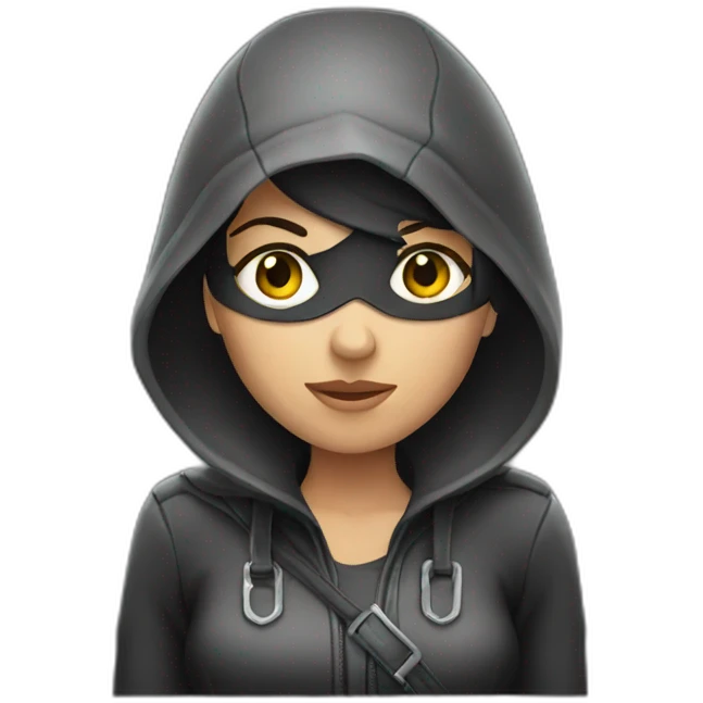 female thief emoji
