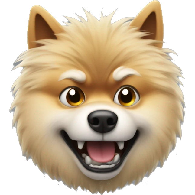 angry Spitz with a sign saying ban emoji