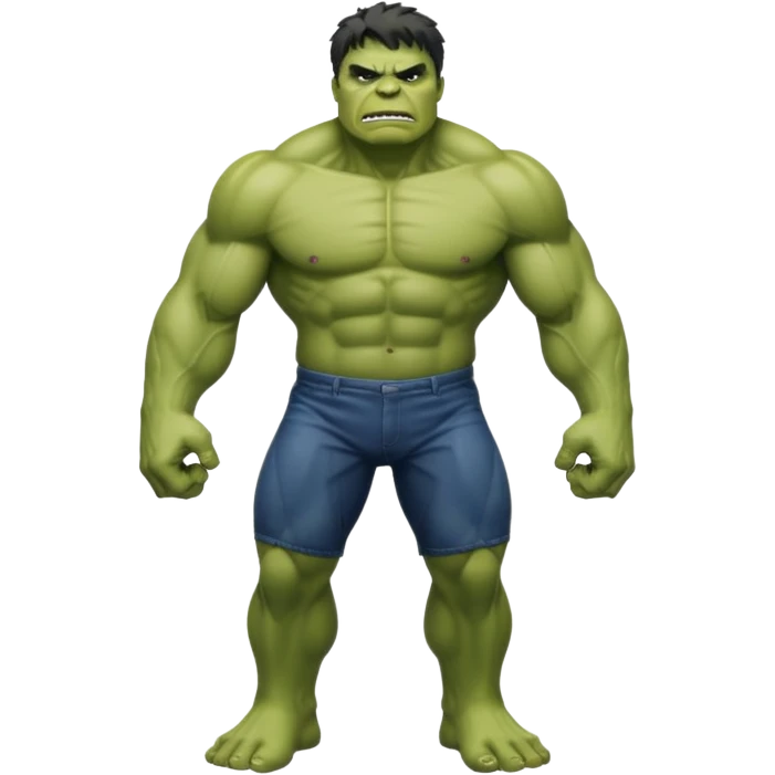 Hulk full body emoji
