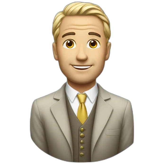 rich guy, a lot of money emoji