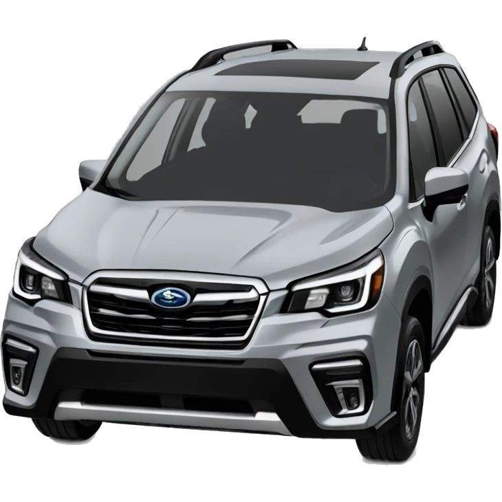 Black Subaru forester 2022 sport model emoji