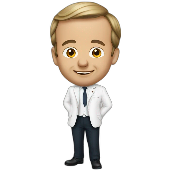 Président swiss kisse macron emoji