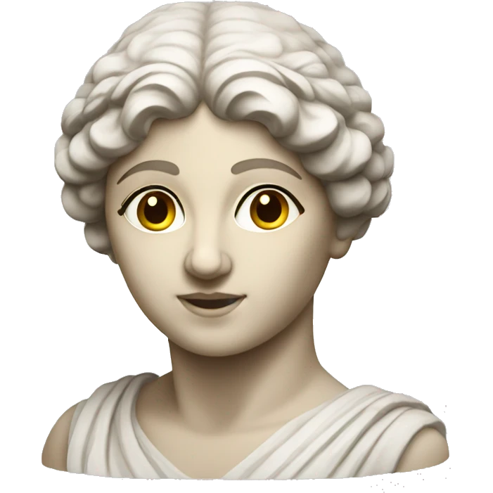 a female greek statue emoji