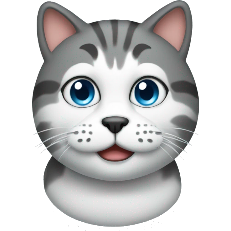 Cold cat emoji