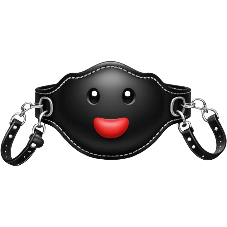 Ball gag emoji