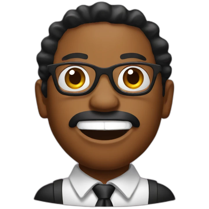 black kfc emoji