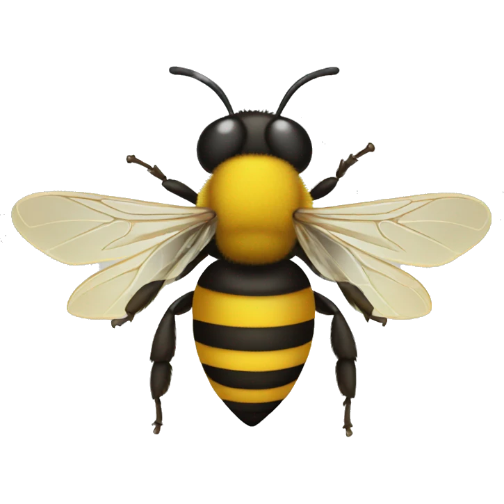 Male bee emoji