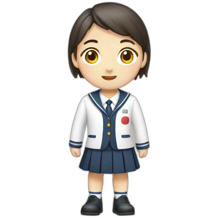 Korean school uniform emoji