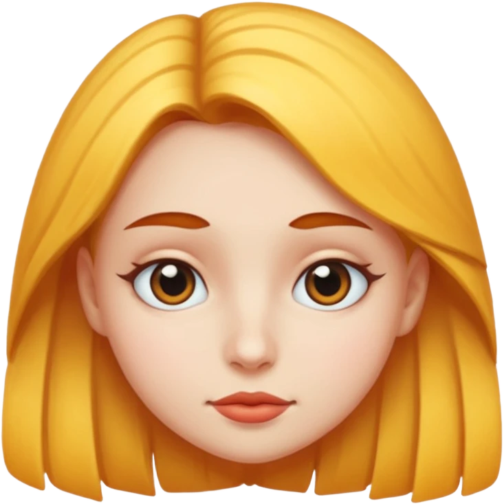 bird face type girl emoji