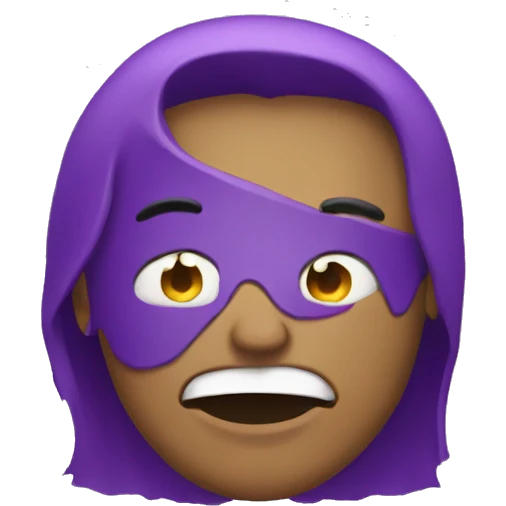 Purple no sign  emoji