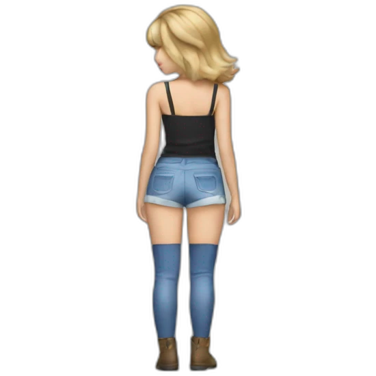 Taylor Swift back emoji