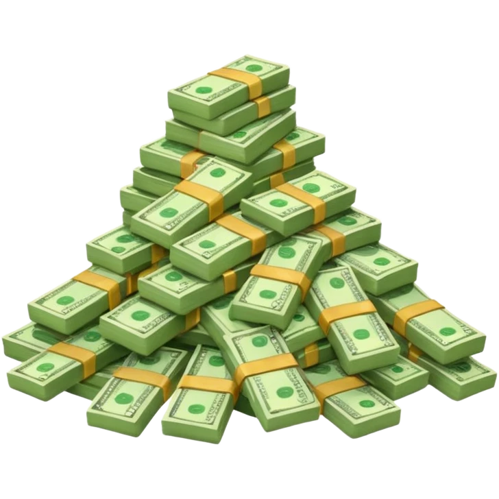mountain of money emoji